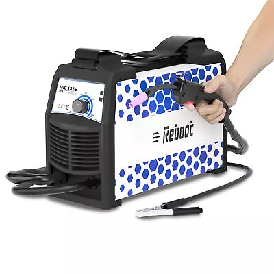 110V Flux Core MIG Welder Welding Machine With Synergy IGBT Inverter Portable • $89.99