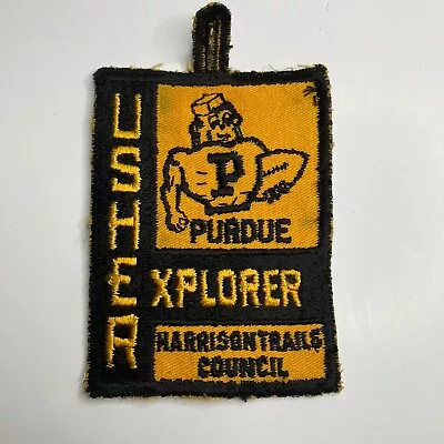 Purdue Football Usher Vintage Patch Sew  On • $19.99