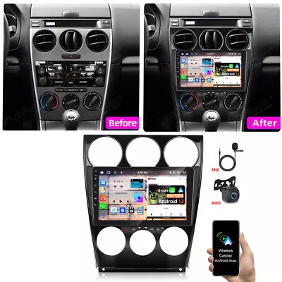 Android 13.0 For Mazda 6 2004-2015 Apple Carplay Car Stereo Radio 4G+64G DSP GPS • $199.99