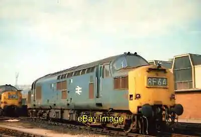 Photo Railway 6x4 Class 37 37192 Stabled At Landore C1974 • £2