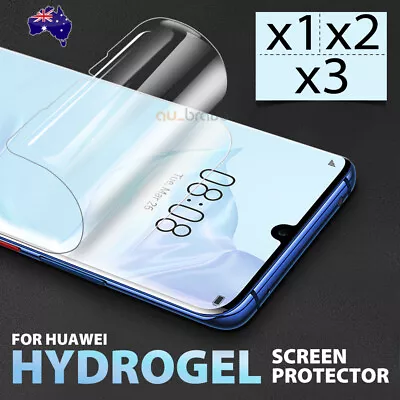 For Huawei P40 P30 Pro Mate 20 Pro HYDROGEL AQUA Full Coverage Screen Protector • $4.95