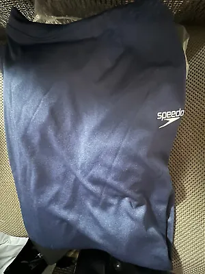 Speedo Men’s UV 50 Swim Shirt-3XL-PEACOAT Navy -New-50 UV PROTECTION • $19.99