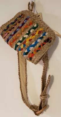 Magid Purse Jute Multicolor Fanny Pack • $15