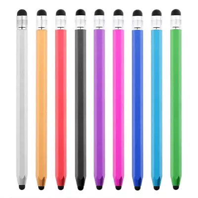 Touch Screen Pen Stylus Drawing Universal Dual Tips For IPhone IPad Tablet Phone • £4.62