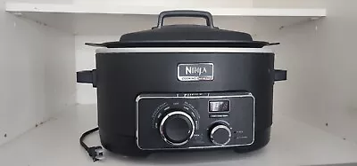 Ninja MC703 15 Black Multi Slow Cooker 1200W Electric Cooking System Roast Bake • $40