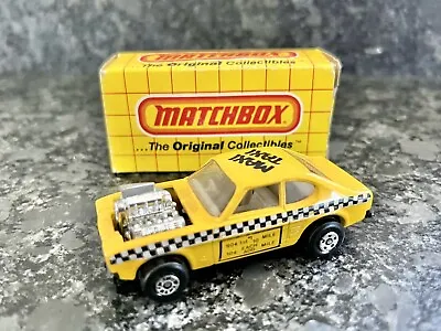 Matchbox Ford Capri Maxi Taxi No.72 Vintage Lesney Rolamatics  • £17