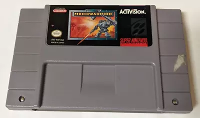 MechWarrior [Super Nintendo] • $22.29