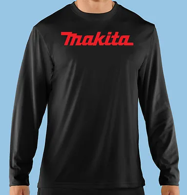 T-Shirt Long Sleeve Business Or Professional Makita Tools Cotton Heavy Wt. • $18.95