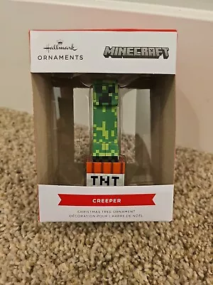 Hallmark Creeper Minecraft Red Box Christmas Ornament 2023 💥💥 • $9.50