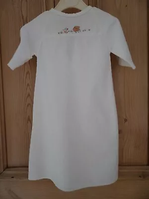 Vintage 1980s Boots Baby Night Dress Sleep Gown 0-3 Months 12lb Embroidered Yoke • £12.99