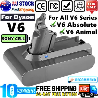 $29.99 • Buy Sony Cell For Dyson V6 Battery V6 Animal Absolute SV03 SV04 SV06 SV09 DC61 DC62