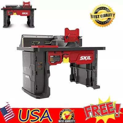 SRT1039 Benchtop Portable Router Table Clamp Adjustable Two Featherboards New • $221.25