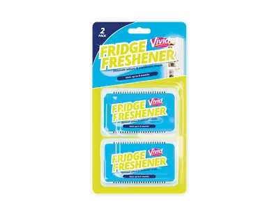 £3.29 • Buy Fridge Freshener 2 Pack - Fresh Odour Remover Deodoriser Air Kitchen Clean Home
