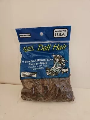 Maxi Doll Hair Chocolate Brown #M8502C11 Maxwell International New • $6