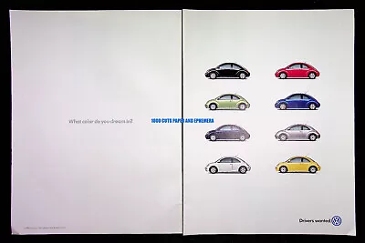 Volkswagen Beetle Car 1998 Trade Print Magazine Ad Poster ADVERT • $9.99