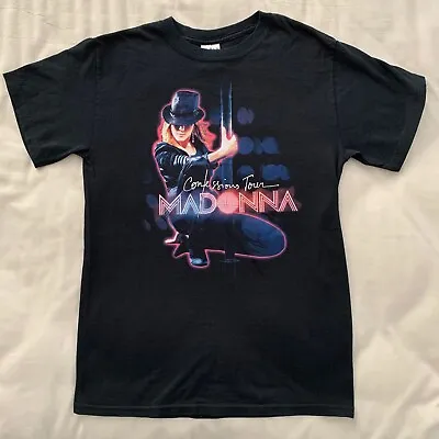 Madonna Confessions USA 2006 Tour Dates T-Shirt Original Concert Mens Small  • $50