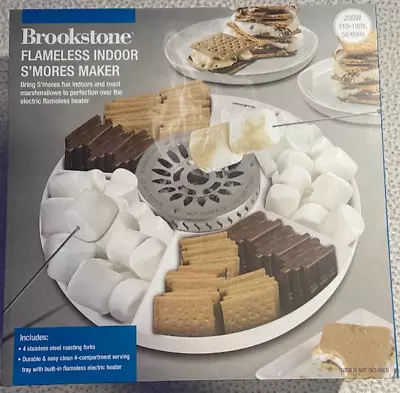 Brookstone Indoor Flameless S’Mores Maker. • $39.99