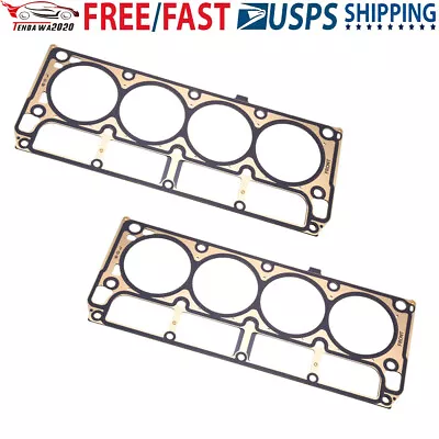 PAIR Head Gasket LS Engines & 4.8L 5.3L 5.7L 2002-2014 GM REF 12589226 12498544 • $21.99