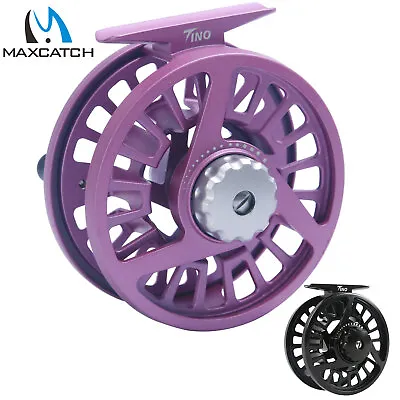 Maxcatch Tino Fly Fishing Reel 3/4 5/67/8 Weight Large Arbor Trout Fly Reel • $16.70