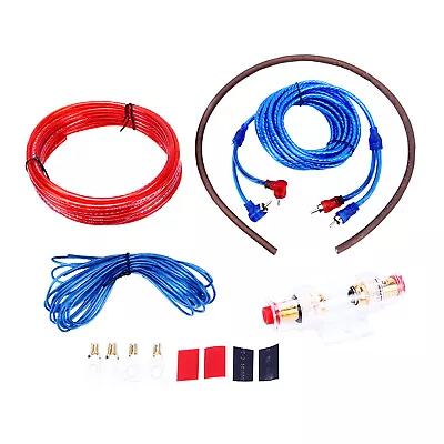 1200W Car Amplifier Wiring PVC Power Cable Amp Speaker Wire Audio Subwoofer C • £20.27