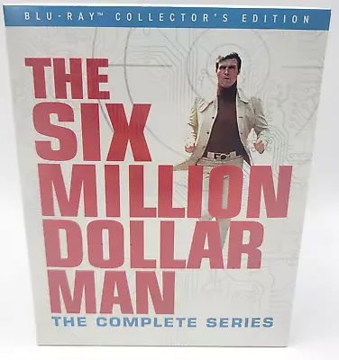 The Six Million Dollar Man:Complete Series+Reunion Coll. Blu-ray Set 33 Disc New • $109.99