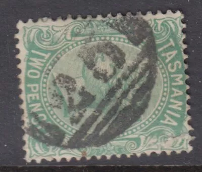 Tasmania Numeral '25' Of Deloraine On 2d. Sideface. • $2.95