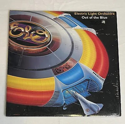 ELECTRIC LIGHT ORCHESTRA ~ OUT OF THE BLUE -  Blue Vinyl 2LP's + Insert ~ 1977 • $299.95