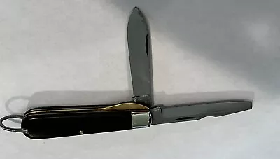 Vintage Camillus 2 Blade Electrician / Lineman -  Pocket Knife. Made In New York • $12.95