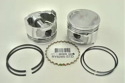 Pair Of ITM Pistons STD 1468cc 75.5m 1985-89 Fits Mitsubishi Mirage/Precis • $19.99