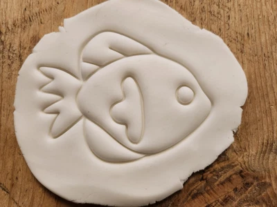 £4 • Buy Fish Shaped Cookie/ Biscuit Cutter, Decorating Ideas, Gold Fish Aquarium