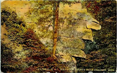 $24.50 • Buy C1907 Calumet, MI, Natural Wall, Houghton County, Antique Postcard, Hancock, MI