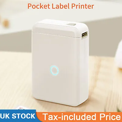 £23.27 • Buy NIIMBOT D110 Mini Thermal Tape Printer Home Label Maker Name Price Sticker BT