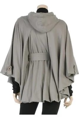 Mike & Chris Lyle Belted Poncho Cape Olive Green Size O/S EUC VHTF • $100