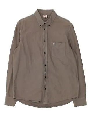 MURPHY & NYE Mens Shirt Large Grey Cotton AO63 • $17.51