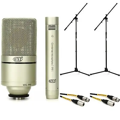 MXL 990/991 Recording Microphone Bundle • $249