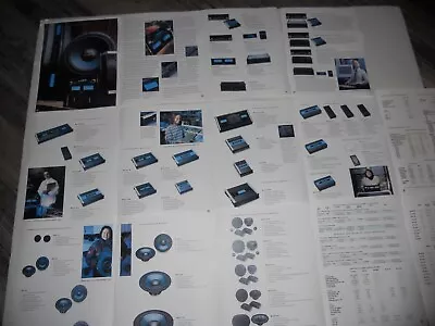 1998 McIntosh Car Audio Brochure 14 Pg SpecsInfo MC4000mMC440mMCC602TM • $12.99