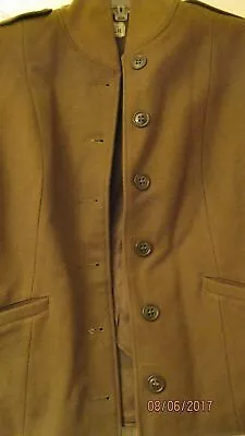 Original WW2 US Army Women's WAC WAAC Khaki OD Wool M1944 Field Jacket Liner 12R • $169.99