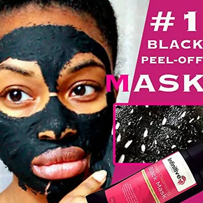 Charcoal Peel Off Black Face Mask Facial Deep Cleansing Blackhead Remover 50g • £4.09