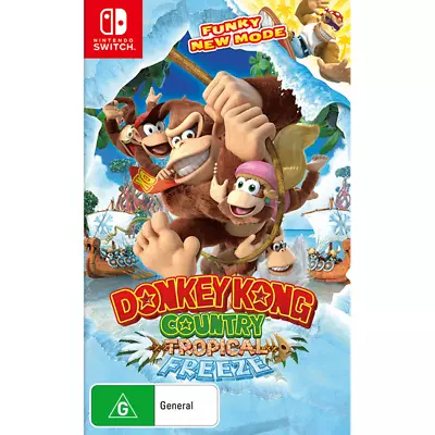 $69.95 • Buy ✅ Donkey Kong Country Tropical Freeze [Nintendo Switch] FAST EXPRESS POSTAGE ✅