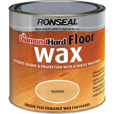 Ronseal Diamond Hard Floor Wax Natural Oak 2.5l • £92.95