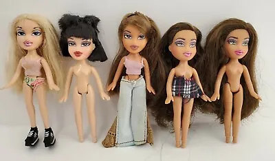 Lil Bratz Mini Dolls 4  Lot 5 Dolls MGA • $6.98