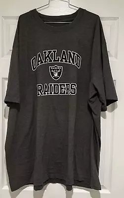 Oakland Raiders Men's Tshirt NFL T-Shirt Mens 4XL AFC Football Crew Neck Tee • $15.99