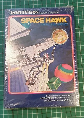 Intellivision Space Hawk By Mattel New Sealed In Shrinkwrap (Gatefold Version) • £14.95