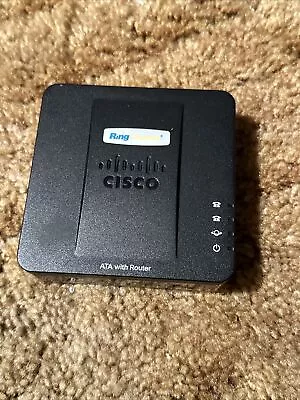 Cisco SPA122 ATA With Router 2 Port VOIP No Power Cable • $29.99