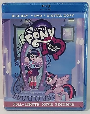 My Little Pony: Equestria Girls (Blu-ray 2013 Full-length Movie) NEW - Sealed! • $11.99