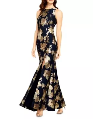 Aidan Mattox Floral Jacquard Mermaid Gown $440 Size 0 # 14A 1042 New • $81