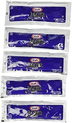 Kraft Real Mayo 7/16 Oz (Pack Of 50) 50 Count 1)  • $15.95