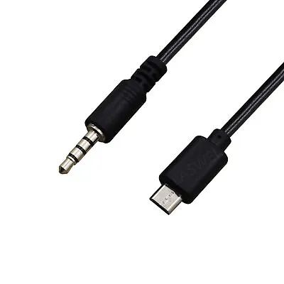 Micro-USB 5Pin Male To 3.5mm Male Stereo Audio Car AUX Output Cable Adapters • $4.90