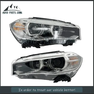 For 2014 2015 2016 2017 2018 Bmw X5 X6 Xenon Hid Adaptive Headlight Left & Right • $959