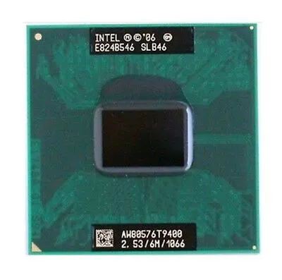 Intel Core2 T9400 T9550 T9600  6M/1066MHz Socket P Laptop CPU • $12.99